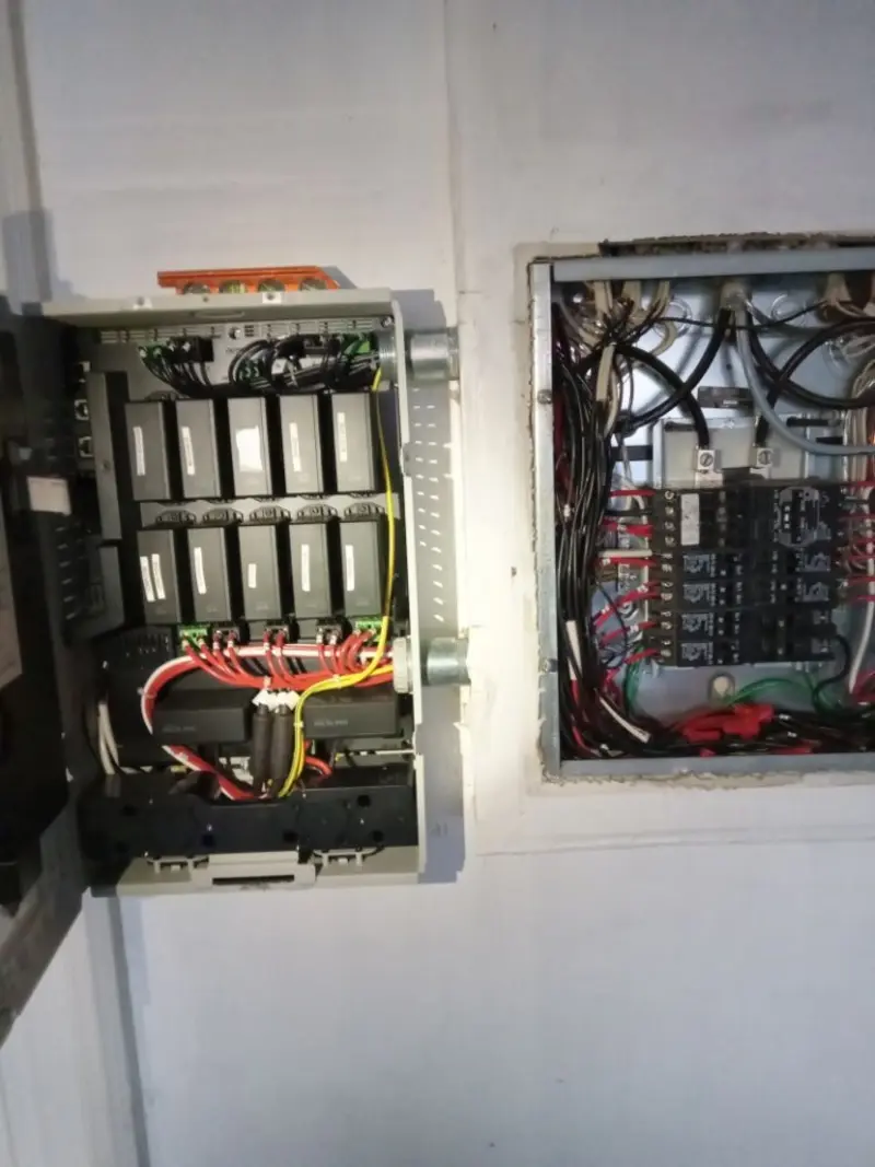 Electrical panel upgrade completed for Indoor Lighting Installation in Oyster Bay